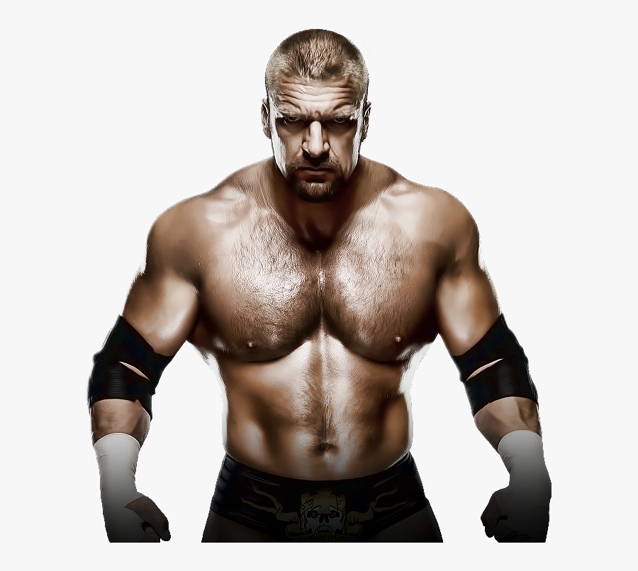 Triple H With World Heavyweight Champion, Transparent Clipart