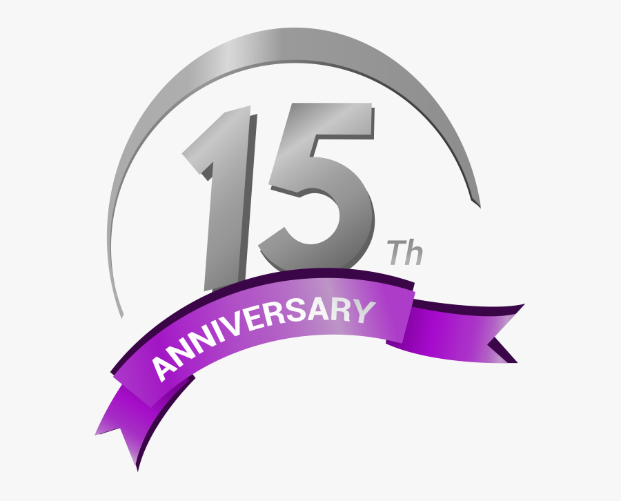 Using Organic Alternatives For - 15th Anniversary Logo Png, Transparent Clipart