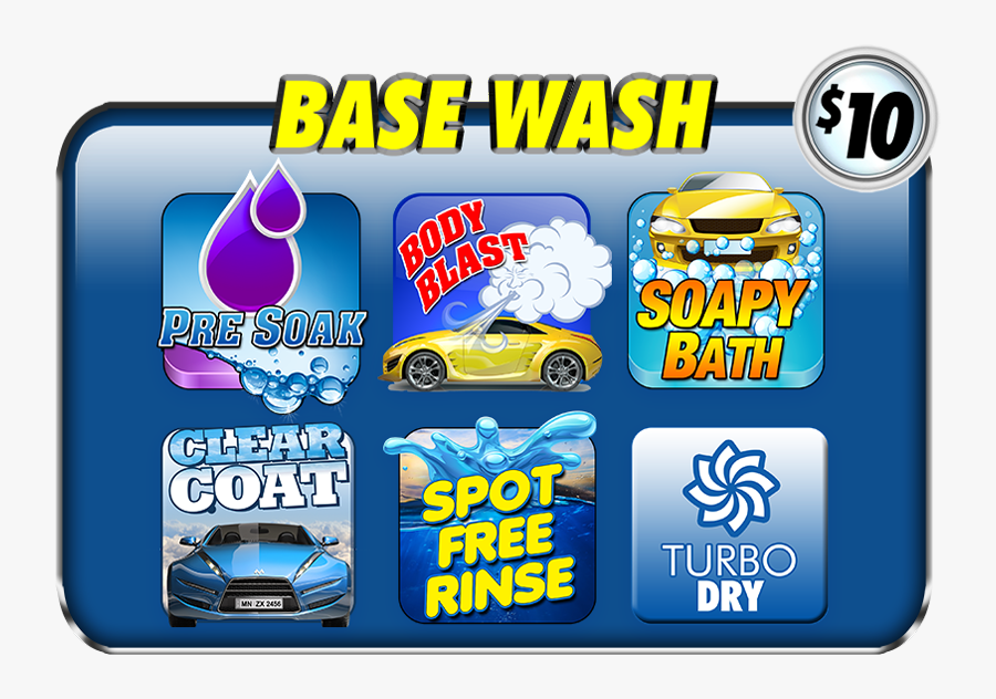 Base Package Car Wash - City Car, Transparent Clipart