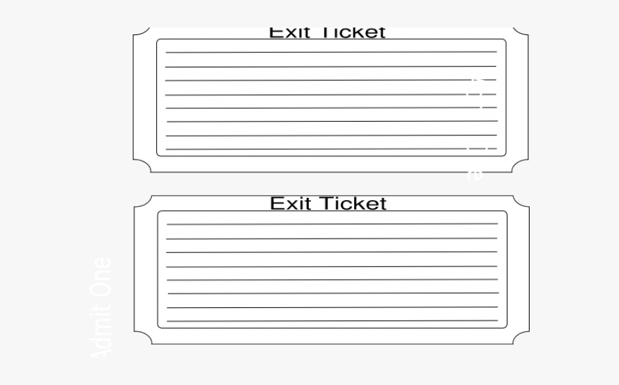 Transparent Admit One Ticket Clipart - Slope, Transparent Clipart