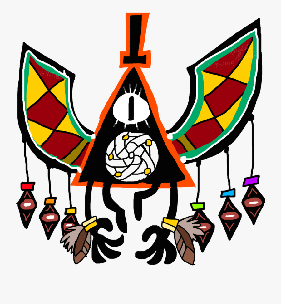 Dream Catcher Bill Cipher By Gngtnt105 - Bill Cipher In A Dreamcatcher, Transparent Clipart