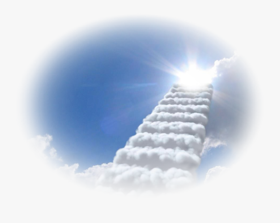 #paradise #heaven #god #step #up #cloud #stairs #sky - Stairway To Heaven Png, Transparent Clipart