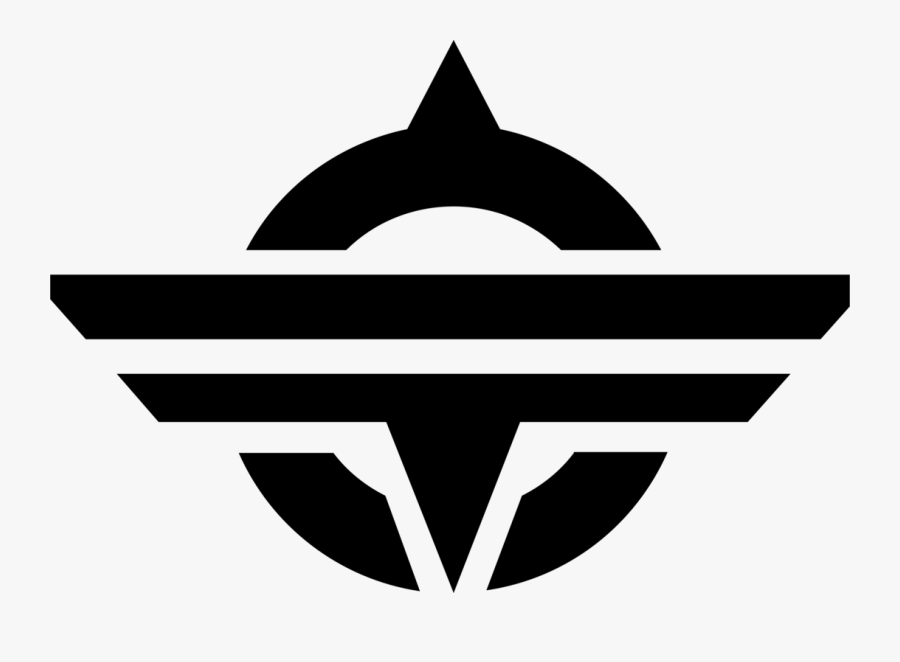 Silhouette,star,angle - Emblem, Transparent Clipart