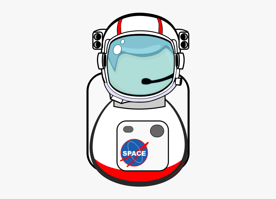 Astronaut In Space Suit - Astronaut Helmet Transparent Background, Transparent Clipart