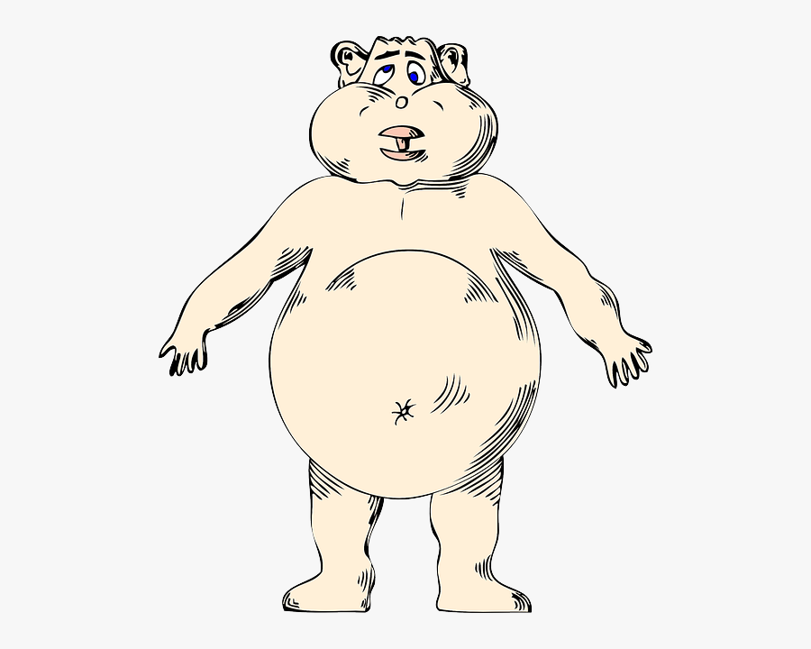 Fat People Gif Png, Transparent Clipart