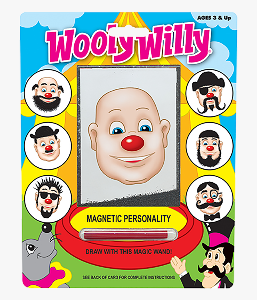 Wooly Willy, Transparent Clipart