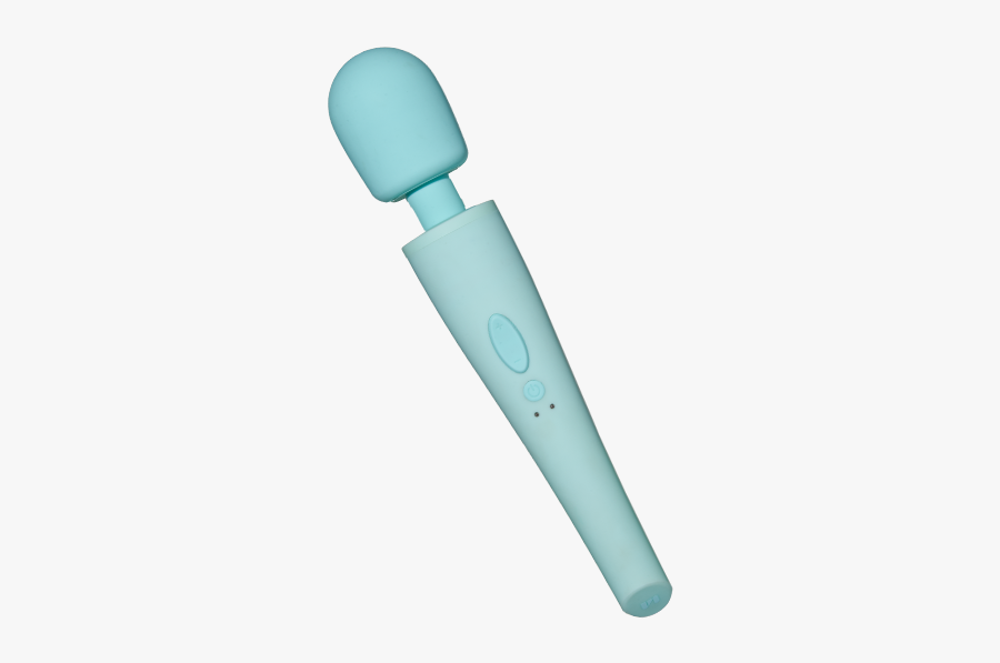 Aqua Ollie Wand Vibrator - Brush, Transparent Clipart