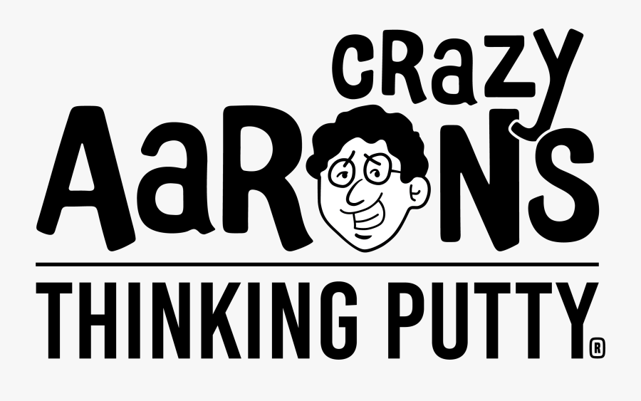 Crazy Aaron's Thinking Putty Logo, Transparent Clipart