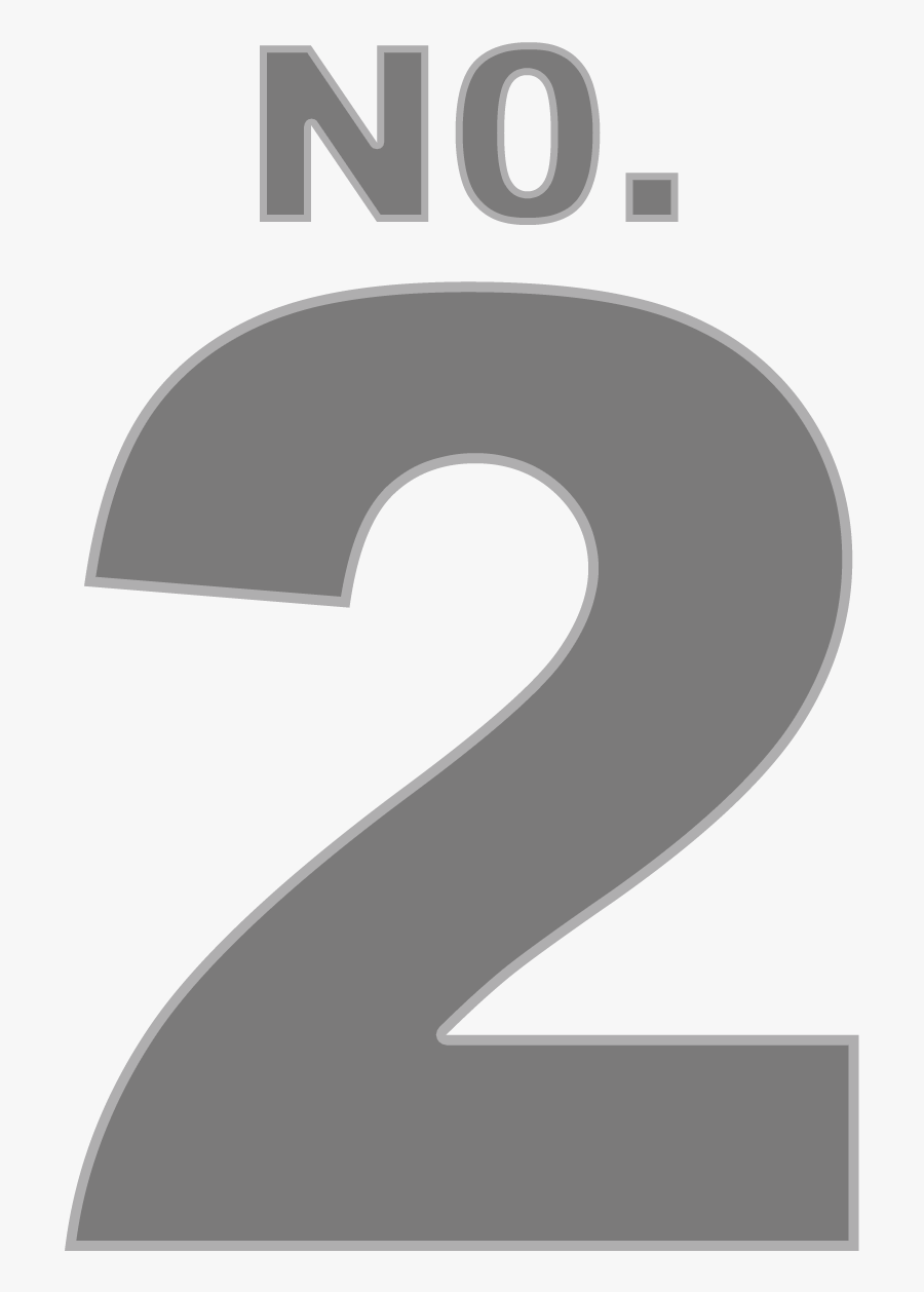 Number 2 Clipart Even Number, Transparent Clipart