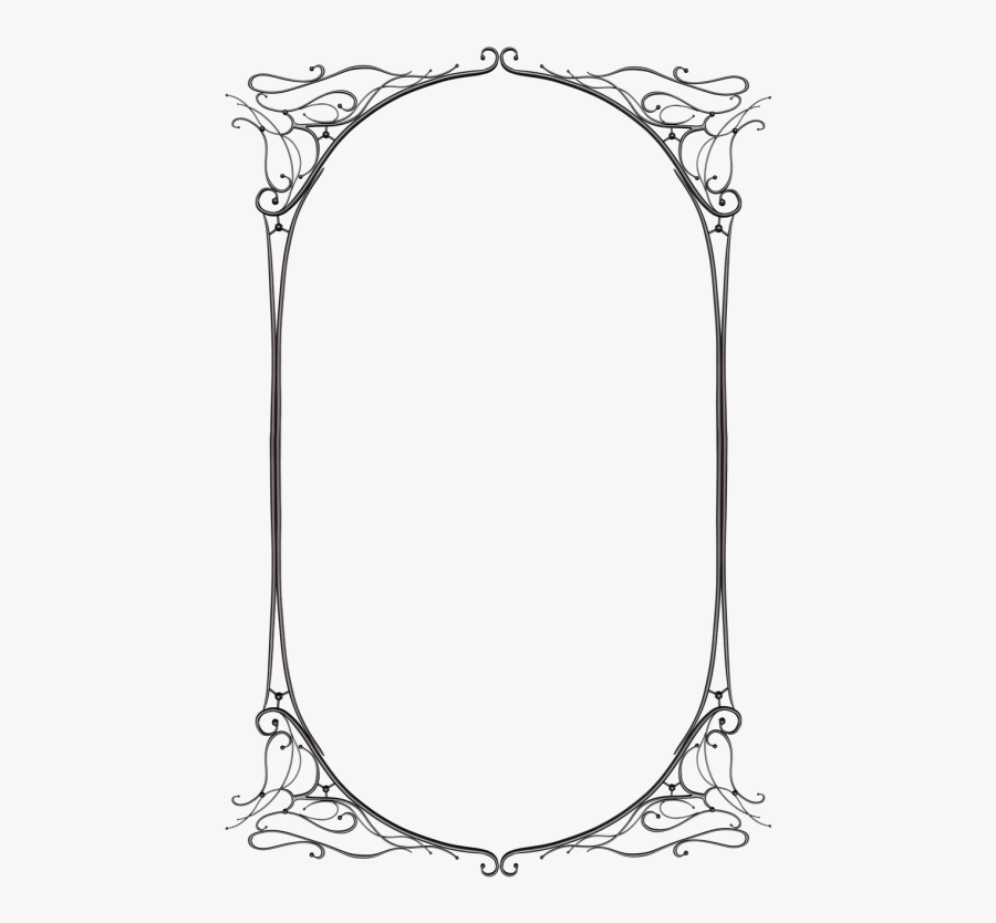 Dark Gothic Fantasy - Gothic Frame Png, Transparent Clipart
