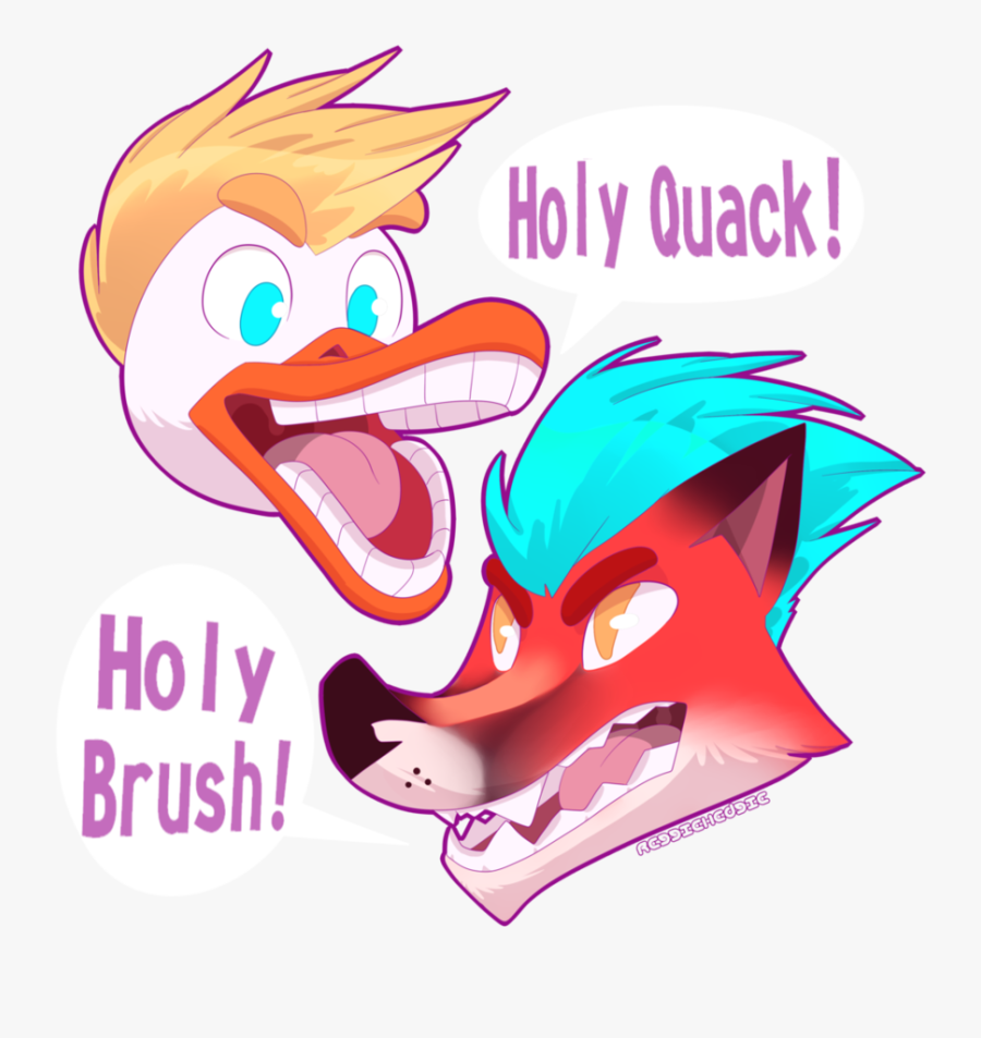 Duck Clipart Nose - Holy Quack, Transparent Clipart