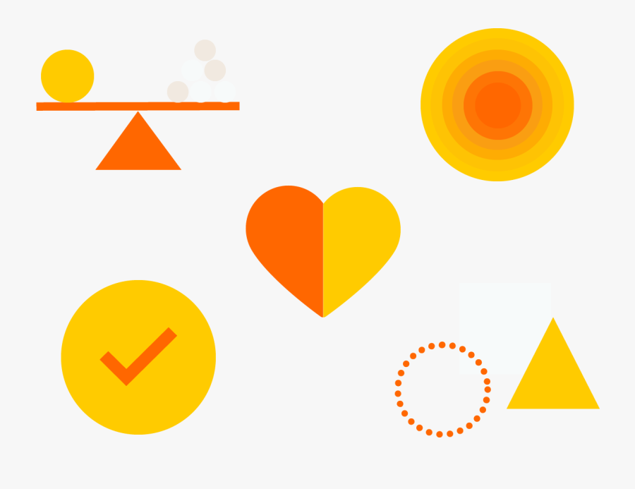 Outlier Company Values Icons, Transparent Clipart