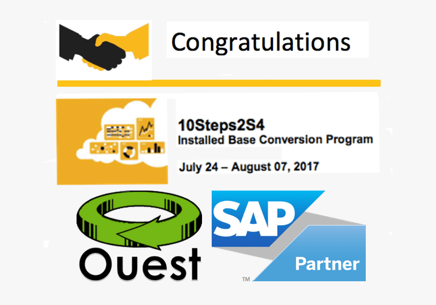 10 Steps To S4 - Sap Se, Transparent Clipart
