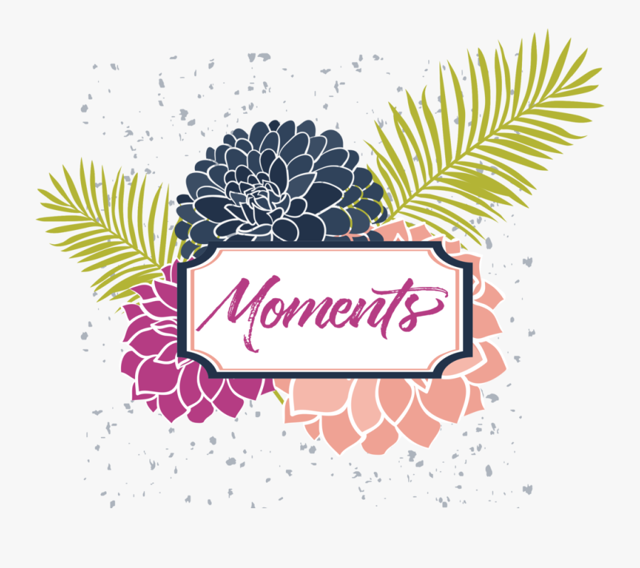 Moments Luncheon Logo, Transparent Clipart