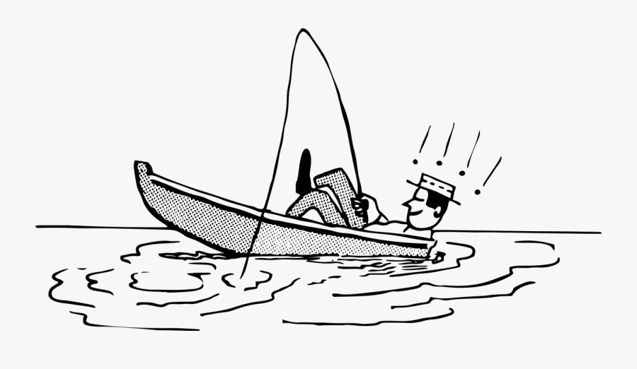 Boat Boy Fisherman Free Photo - Fisherman, Transparent Clipart