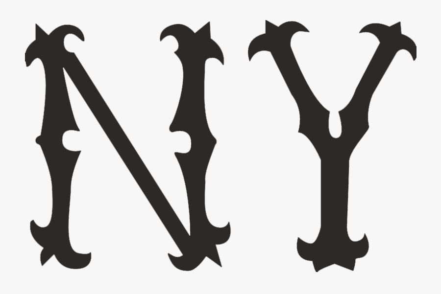 Original New York Yankees Logo, Transparent Clipart