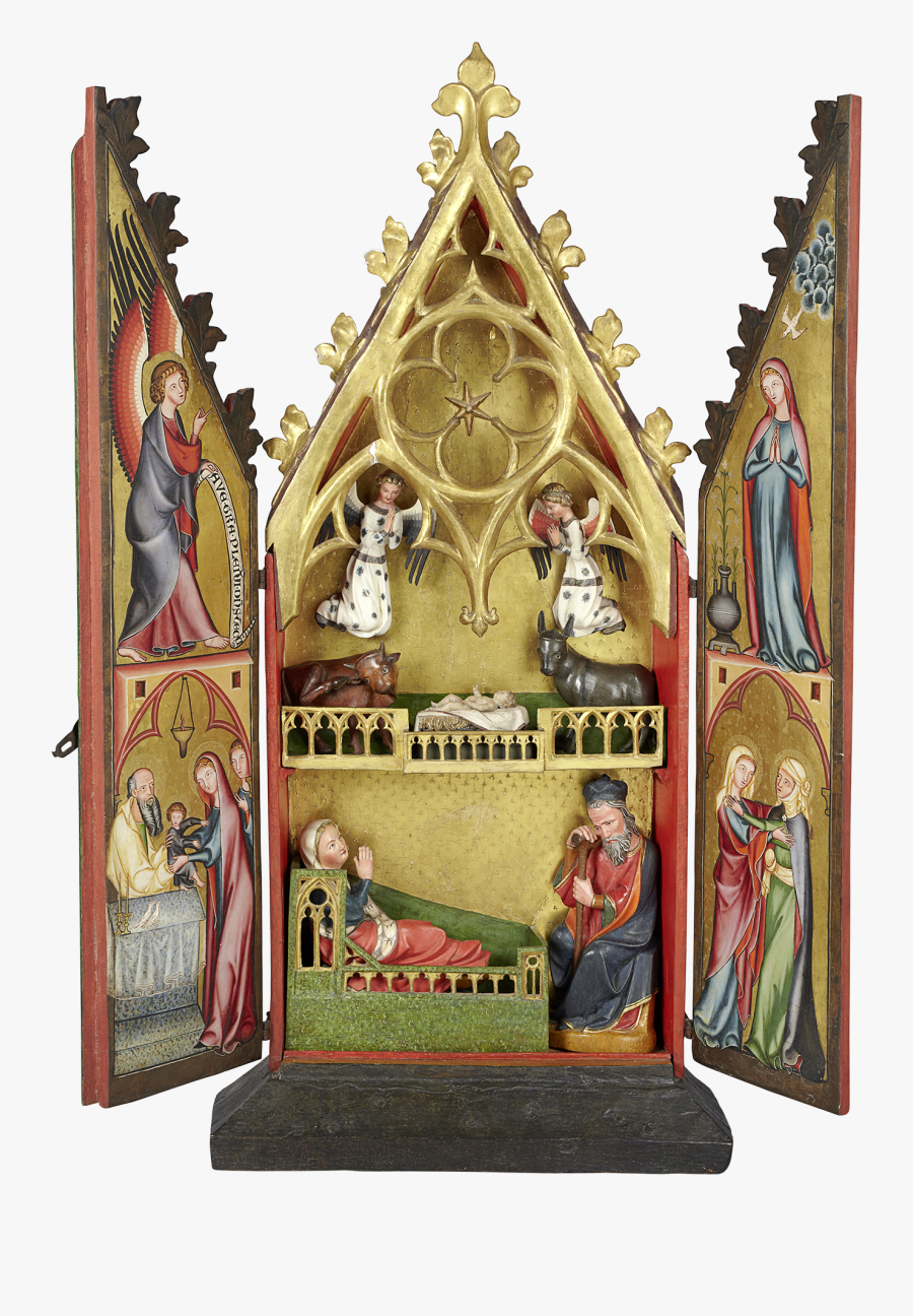 Mary Joseph And Baby Jesus Clip Art, Transparent Clipart