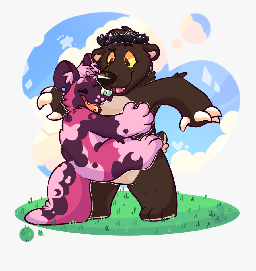 Big Bear Hug - Illustration, Transparent Clipart