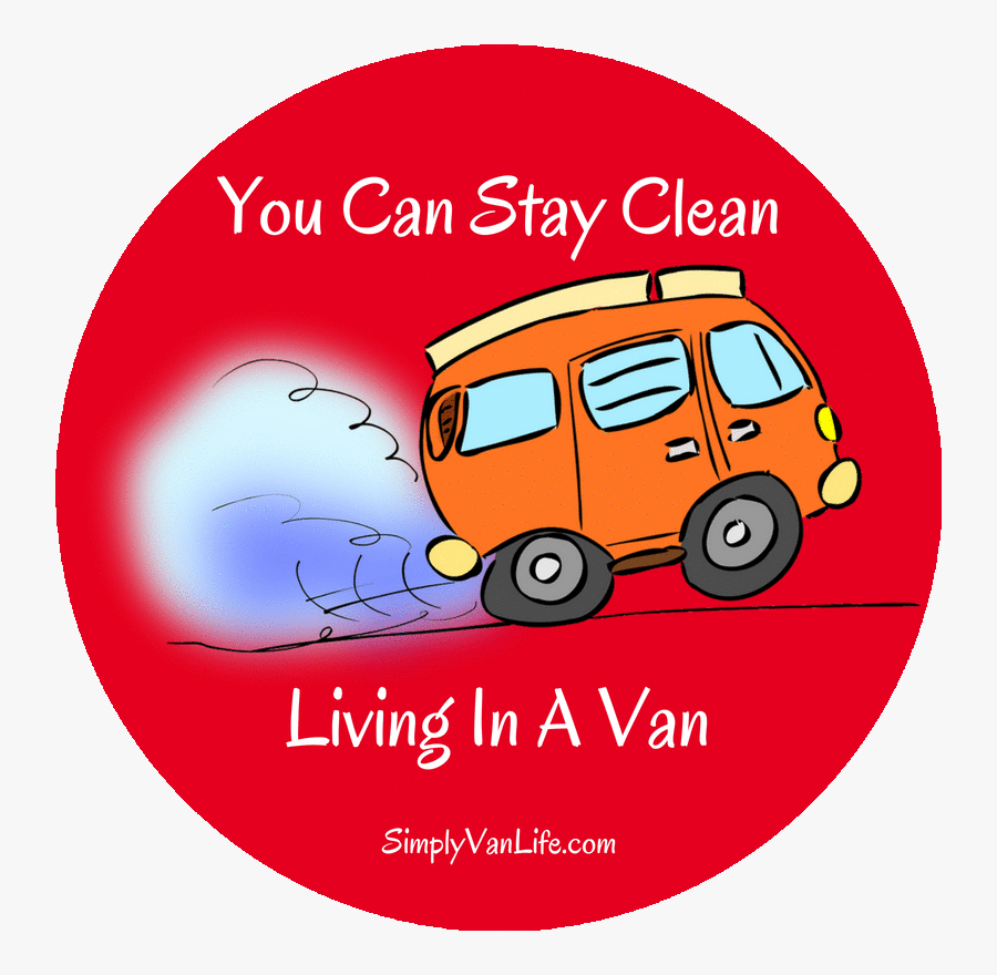 How To Stay Clean Living In A Van Life Personal Hygiene - Recreational Vehicle, Transparent Clipart