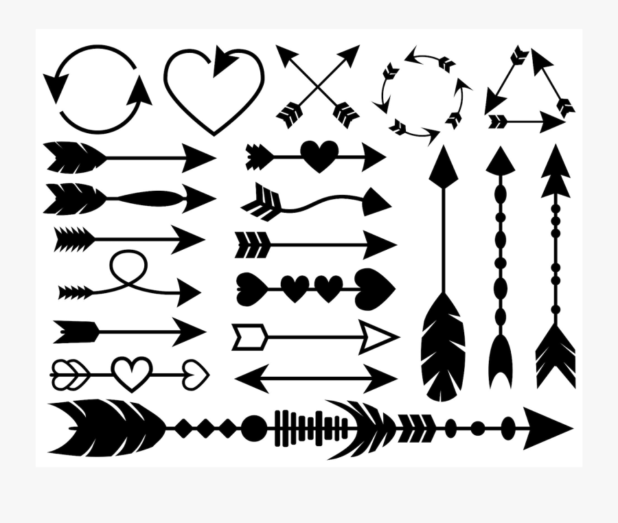 Farmhouse Arrow Clipart, Transparent Clipart