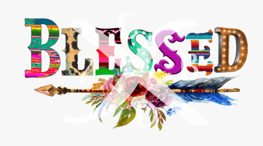 Blessed And Arrow - Graphic Design, Transparent Clipart