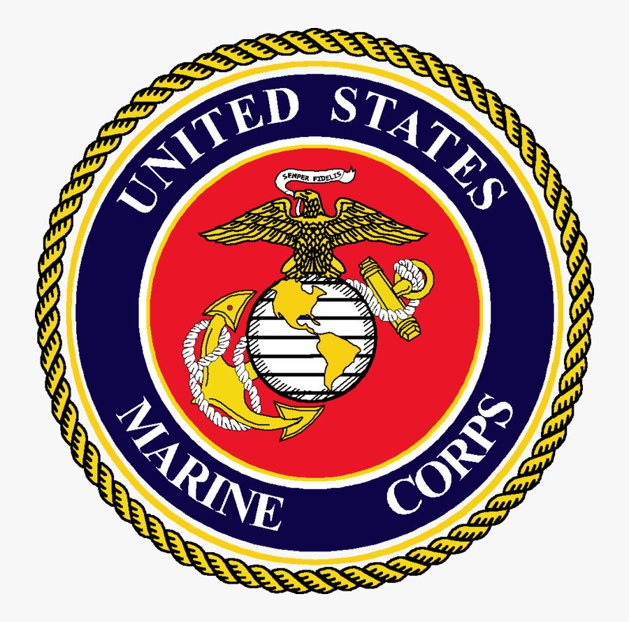 Transparent Flag Corps Clipart - United States Marines Seal, Transparent Clipart
