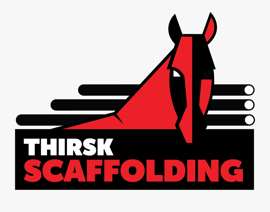 Thirsk Scaffolding Logo, Transparent Clipart