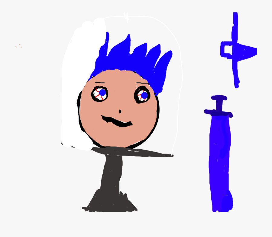 Head Less Warrior - Cartoon, Transparent Clipart