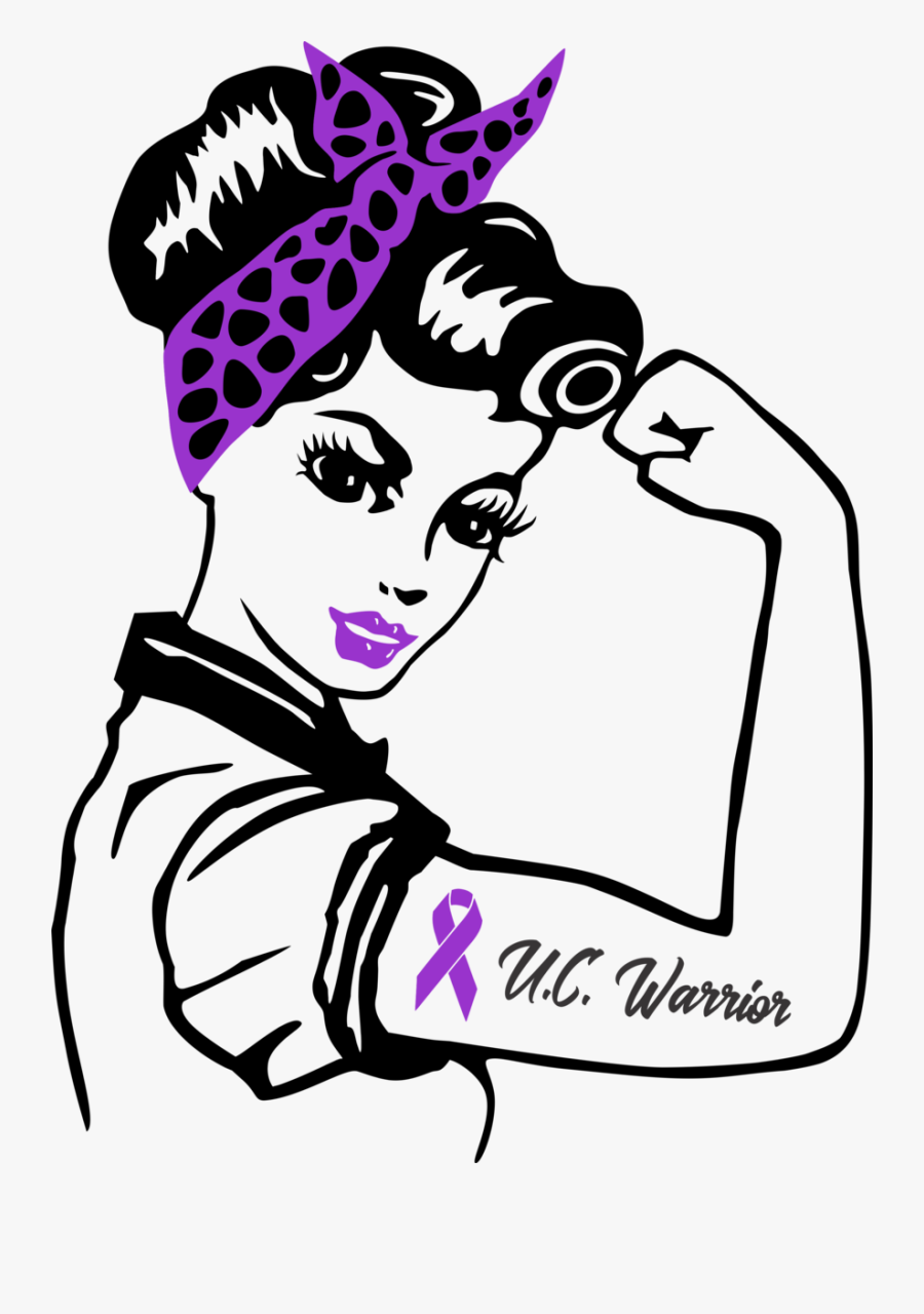 Rosie The Riveter Black And White Clipart , Free Transparent Clipart