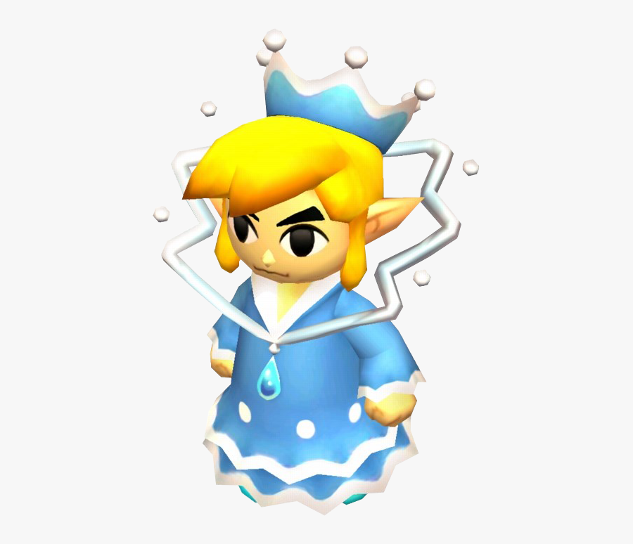 Tfh Torrent Robe Render - Triforce Heroes Link Costumes, Transparent Clipart