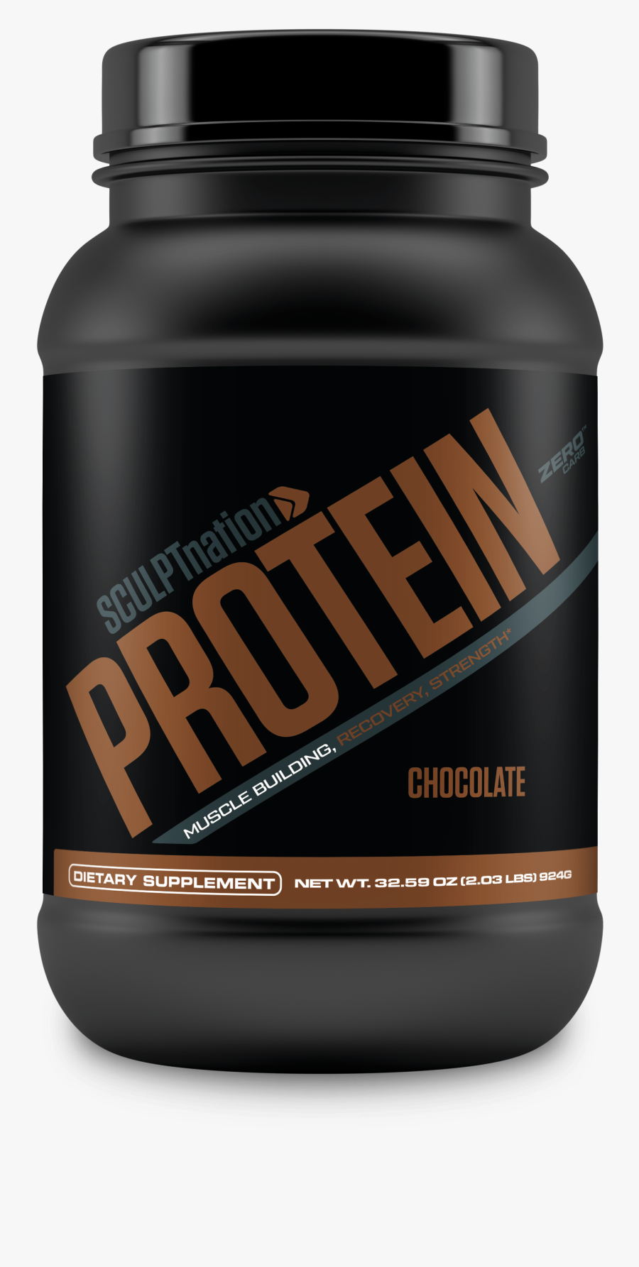 Chocolate Sculpt Nation Protein Powder, Transparent Clipart