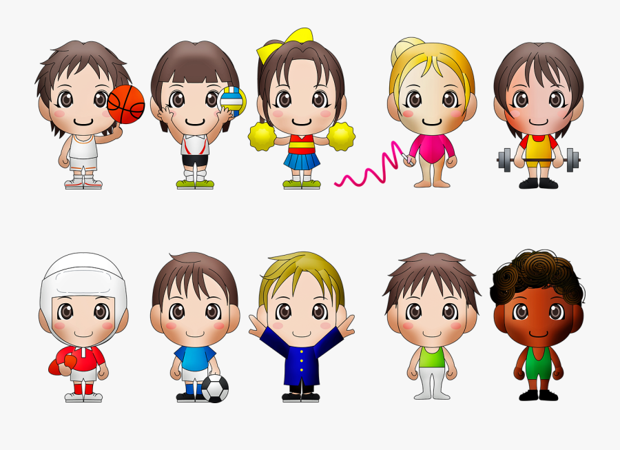 Chibi Child, Transparent Clipart