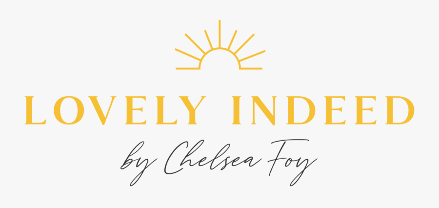 Lovely Indeed By Chelsea Foy Sunshine Logo - Calligraphy, Transparent Clipart