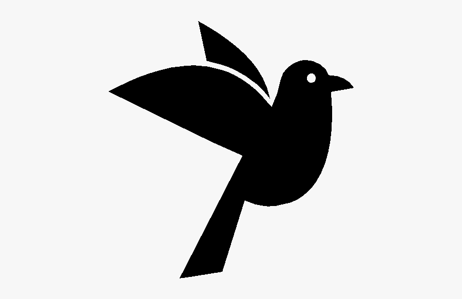 Hummingbird Silhouette Black Beak Clip Art - Hummingbirds Silhouette Black And White, Transparent Clipart