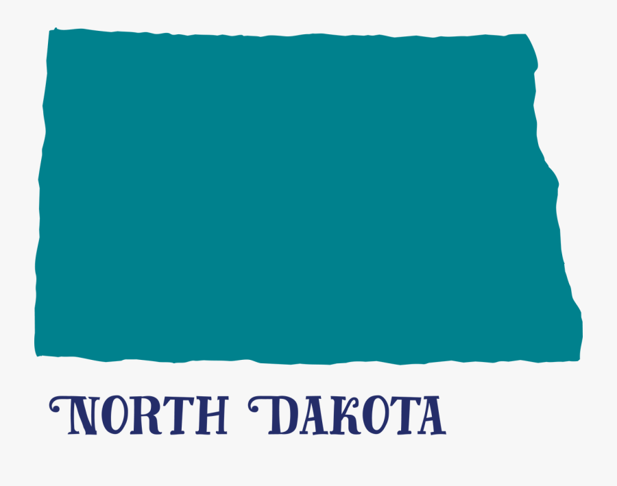 North Dakota Svg Cut File, Transparent Clipart