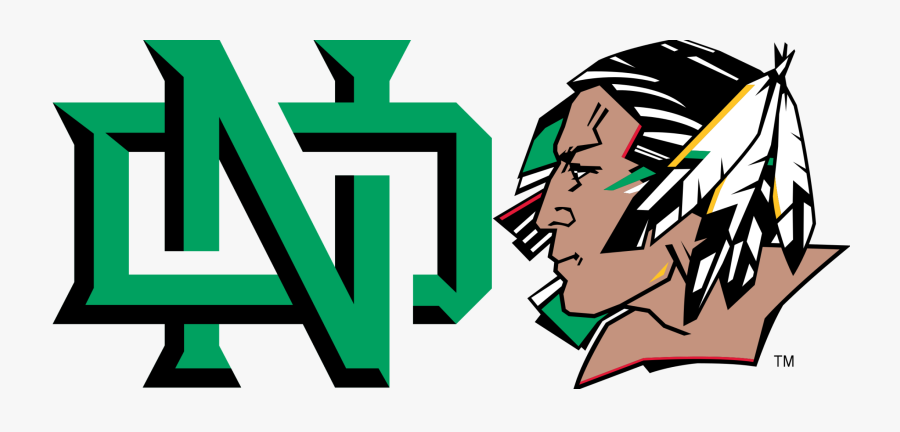 North Dakota Interlocking Sioux Combo "
 Class="img - University Of North Dakota Fighting Sioux, Transparent Clipart