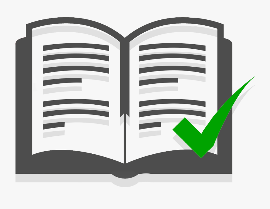 Online Proofreading And Editing Services - Book Flat Icon Png, Transparent Clipart