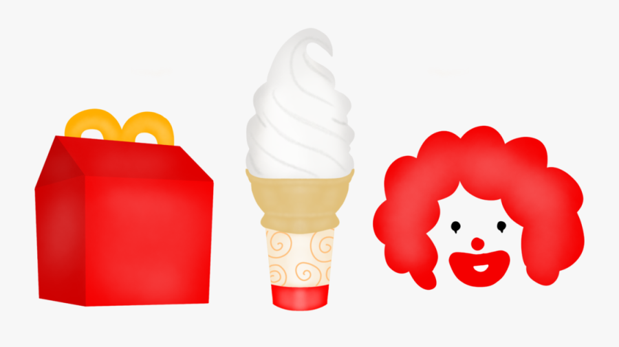 Mm Mchappytriopng 2019 - Soft Serve Ice Creams, Transparent Clipart
