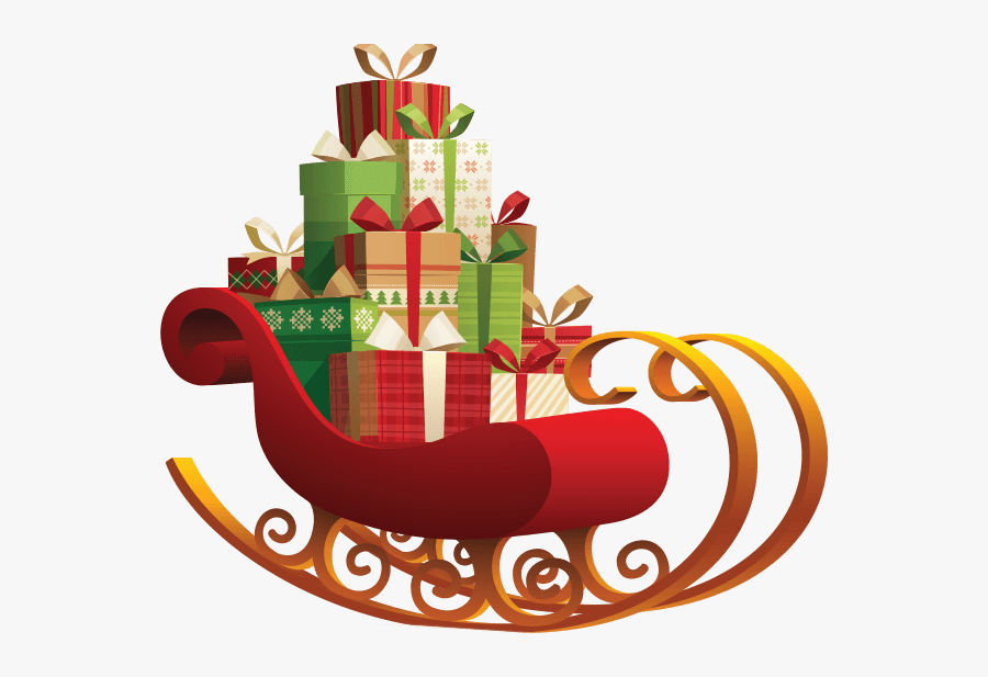 Christmas Gift Vector Png, Transparent Clipart