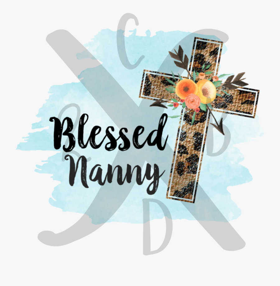 Blessed Nanny, Transparent Clipart