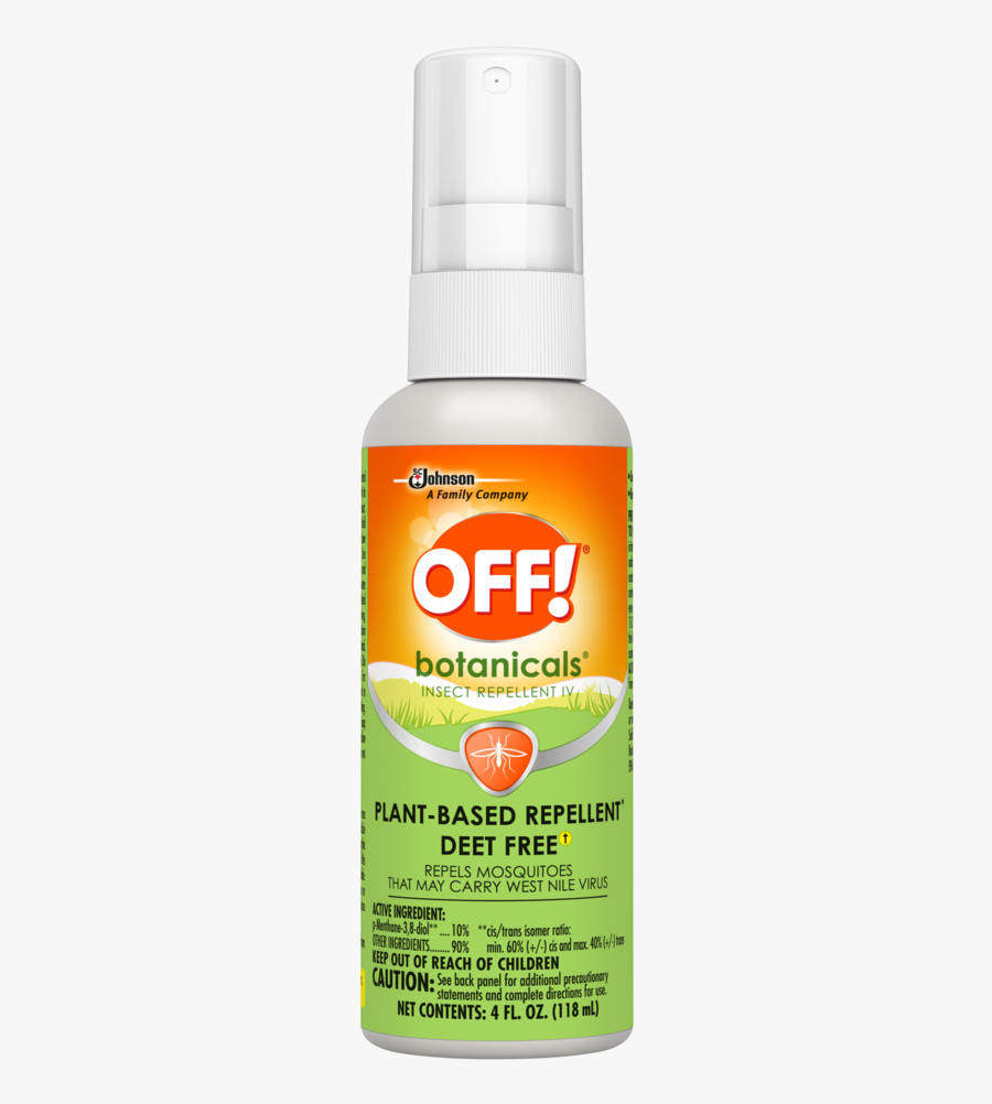 Off Natural Bug Spray, Transparent Clipart