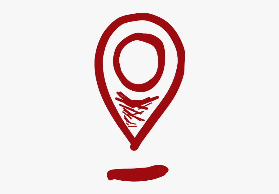 Location-red - Emblem, Transparent Clipart