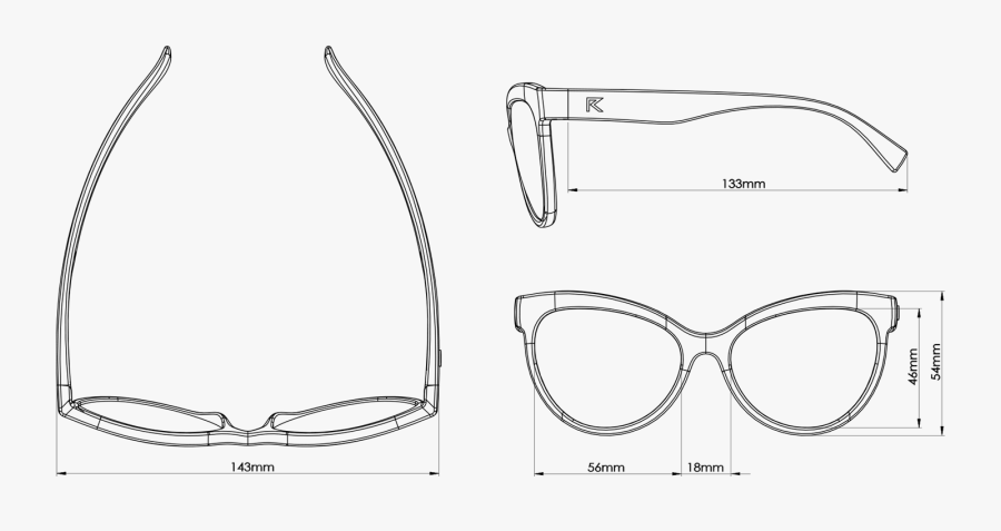 Wraparounds Frame Lines - Line Art, Transparent Clipart
