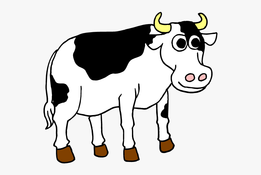 Cow Clip Art Free Cartoon Clipart Images - Cow Clipart, Transparent Clipart