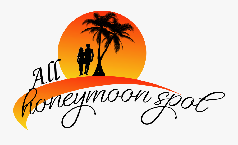 All Honey Moon Spot - Honeymoon Travel Logo, Transparent Clipart