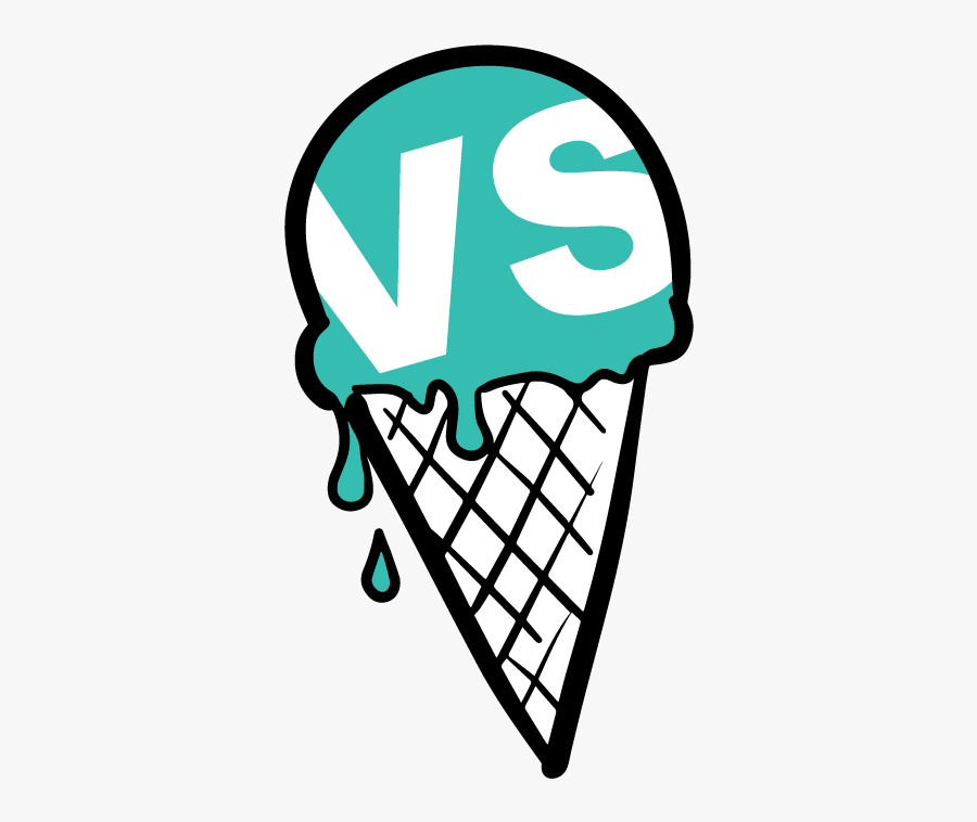 Ice Cream Cone Vector, Transparent Clipart