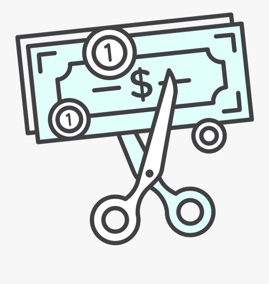 Cut Operational Costs 40 Percent - Illustration, Transparent Clipart