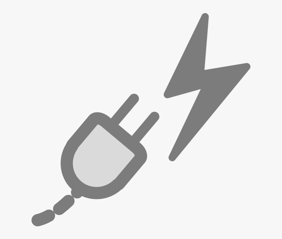Logo,line,ac Power Plugs And Sockets - Power Clipart Black And White, Transparent Clipart