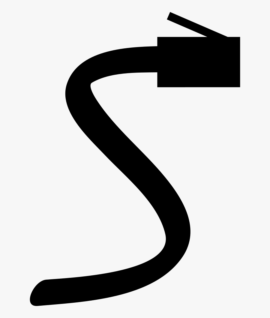 Networking Cable Svg Png Icon Free Download Clipart - Ethernet Cable Icon, Transparent Clipart