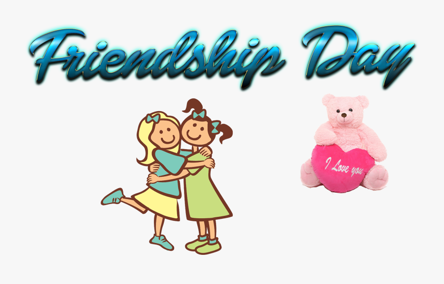 Friendship Day Png Free Images - Cartoon, Transparent Clipart